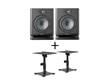 Paket Alpha 80 Evo + Gator Frameworks Studio Monitor Stand